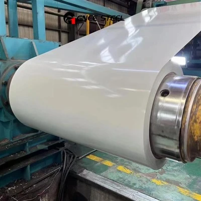 Bobina de aluminiu acoperită cu culoare
